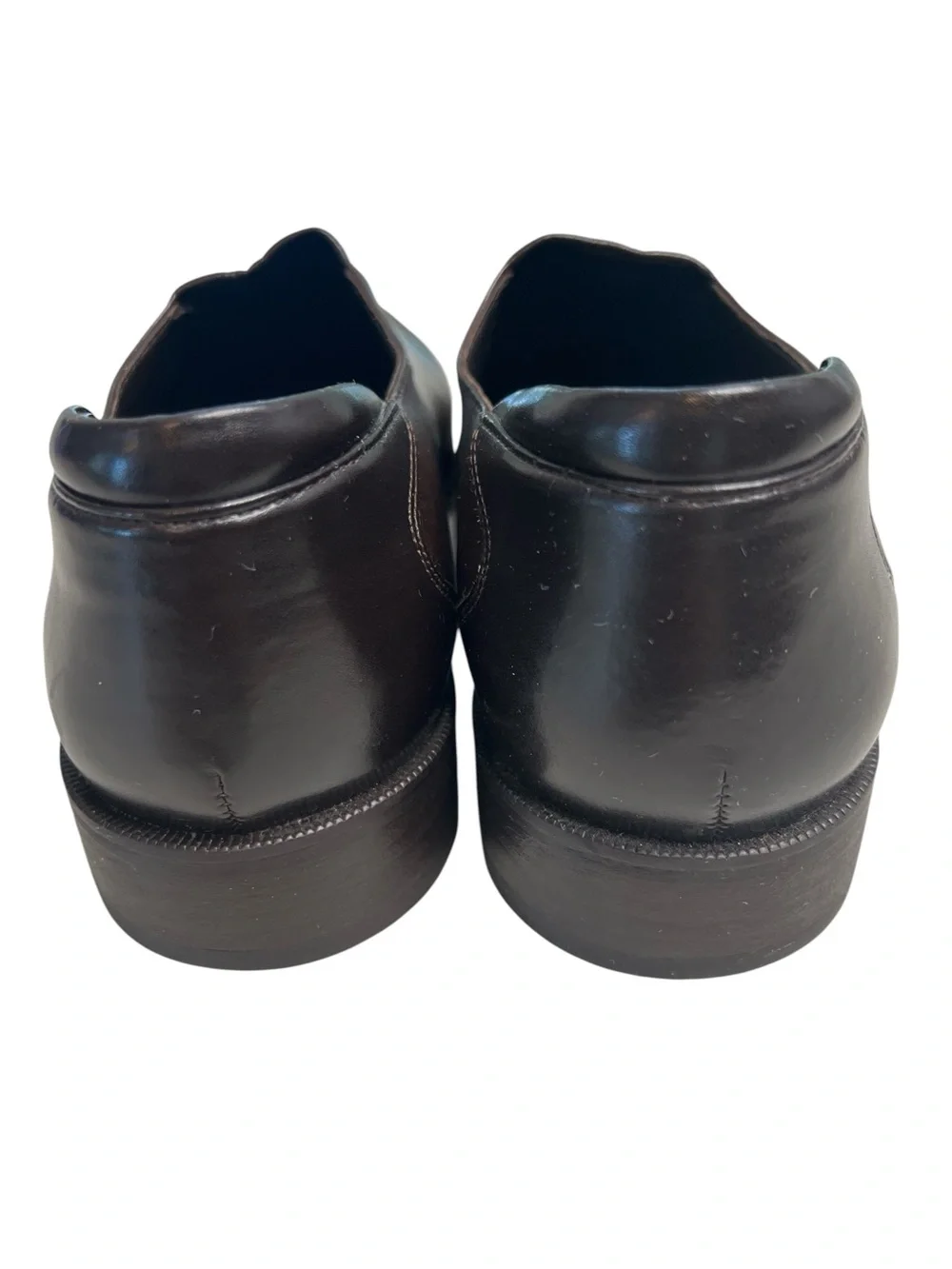 Vintage Donald J. Pliner Brown Leather Slip-On Loafers SZ 9